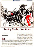 financial magazine illustration