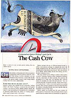 financial magazine illustration