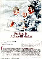 financial magazine illustration