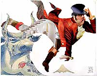 financial magazine illustration